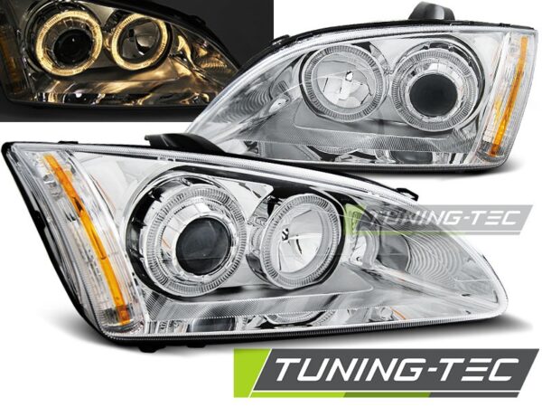 FORD FOCUS II 09.04-01.08 ANGEL EYES χρωμίου Ford Focus MK2 [2004-2011]