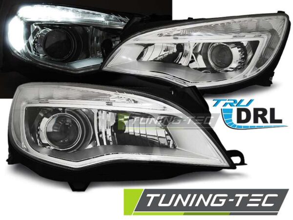 OPEL ASTRA J 10-12 χρωμίου TRU DRL Opel Astra J [2009-2015]