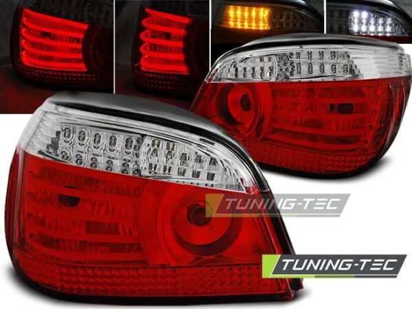 Πίσω φανάρια  led Κόκκινο Λευκό για BMW E60 07.03-07 BMW 5 (Ε60/E61) [2003-2010]
