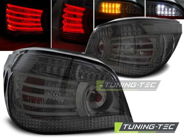 Πίσω φανάρια  led SMOKE για BMW E60 07.03-07 BMW 5 (Ε60/E61) [2003-2010]