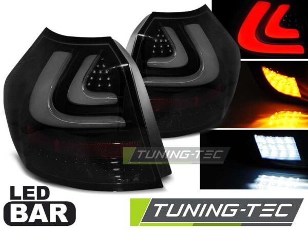 Πίσω φανάρια  led SMOKE Μαύρο για BMW E87/E81 04-08.07 BMW 1 (E81/E82/E87/E88) [2004-2013]