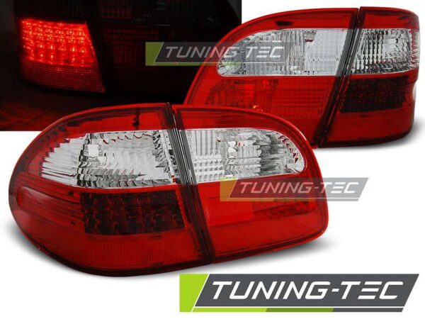 Πίσω φανάρια  led Κόκκινο Λευκό για MERCEDES W211 WAGON E-KLASA 02-06 Mercedes E Class (W211) [2002-2009]