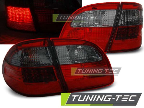 Πίσω φανάρια  led Κόκκινο SMOKE για MERCEDES W211 WAGON E-KLASA 02-06 Mercedes E Class (W211) [2002-2009]