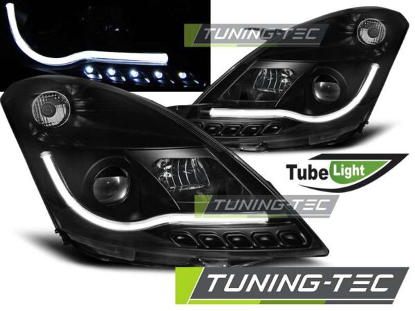 SUZUKI SWIFT V 10-16  TUBE LIGHT Μαύρο Suzuki Swift 5 [2010-2017]