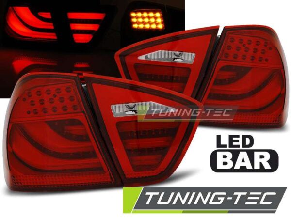 Πίσω φανάρια  led Κόκκινο για BMW E90 03.05-08.08 BMW 3 (E90/E91/E92/E93) [2005-2013]
