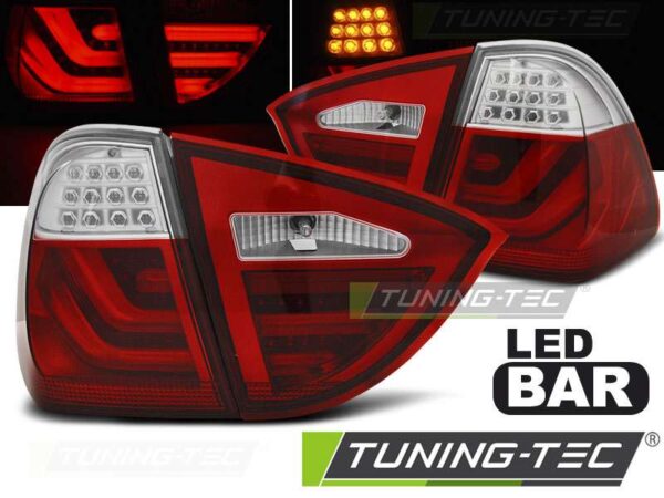 Πίσω φανάρια  led Κόκκινο Λευκό για BMW E91 05-08 BMW 3 (E90/E91/E92/E93) [2005-2013]