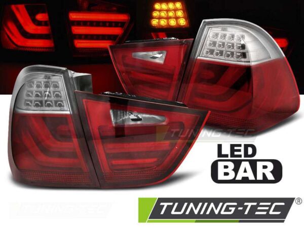 Πίσω φανάρια  led Κόκκινο Λευκό για BMW E91 09-11 BMW 3 (E90/E91/E92/E93) [2005-2013]