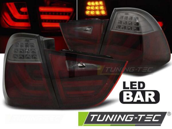 Πίσω φανάρια  led Κόκκινο SMOKE για BMW E91 09-11 BMW 3 (E90/E91/E92/E93) [2005-2013]