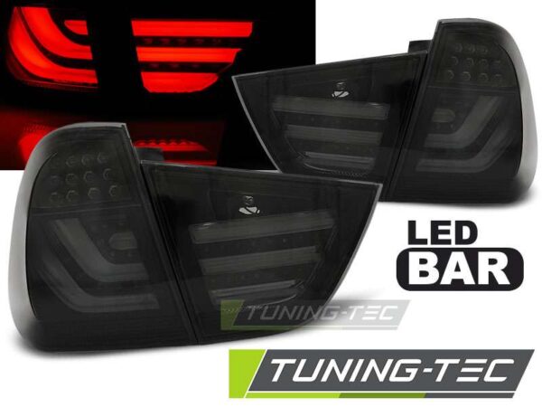 Πίσω φανάρια  led SMOKE Μαύρο για BMW E91 09-11 BMW 3 (E90/E91/E92/E93) [2005-2013]