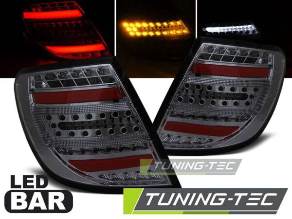 Πίσω φανάρια  led SMOKE για MERCEDES C-KLASA W204 KOMBI 07-10 Mercedes C Class (W204) [2007-2014]