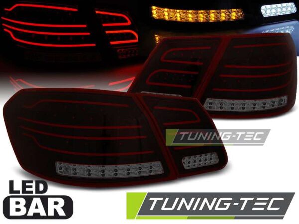 Πίσω φανάρια  led Κόκκινο SMOKE για MERCEDES W212 E-KLASA 09-13 Mercedes E Class (W212) [2010-2016]