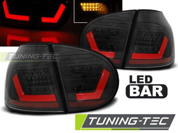 Πίσω φανάρια  led Μαύρο για VW GOLF 5 10.03-09 Volkswagen Golf Mk5 [2003-2008]