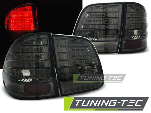 Πίσω φανάρια  led SMOKE για MERCEDES W210 95-03.02 KOMBI Mercedes E Class (W210) [1995-2002]