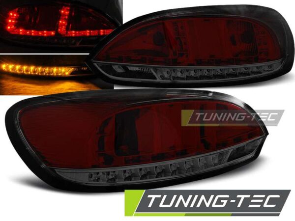Πίσω φανάρια  led Κόκκινο SMOKE για VW SCIROCCO III 08-04.14 Volkswagen Scirocco Mk3 [2008-2017]