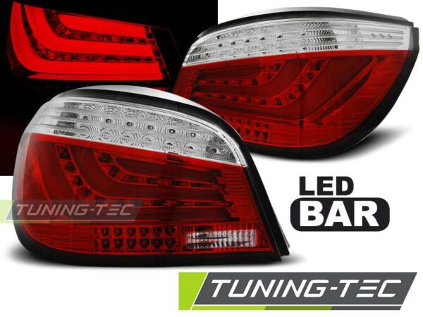 Πίσω φανάρια  led Κόκκινο Λευκό για BMW E60 03.07-12.09 BMW 5 (Ε60/E61) [2003-2010]