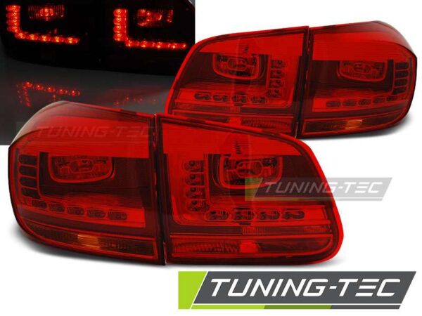 Πίσω φανάρια  led Κόκκινο για VW TIGUAN 07.11-12.15 Volkswagen Tiguan Mk1 [2007-2015]