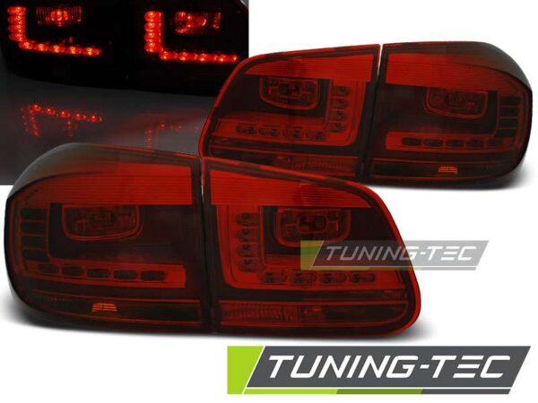 Πίσω φανάρια  led Κόκκινο SMOKE για VW TIGUAN 07.11-12.15 Volkswagen Tiguan Mk1 [2007-2015]