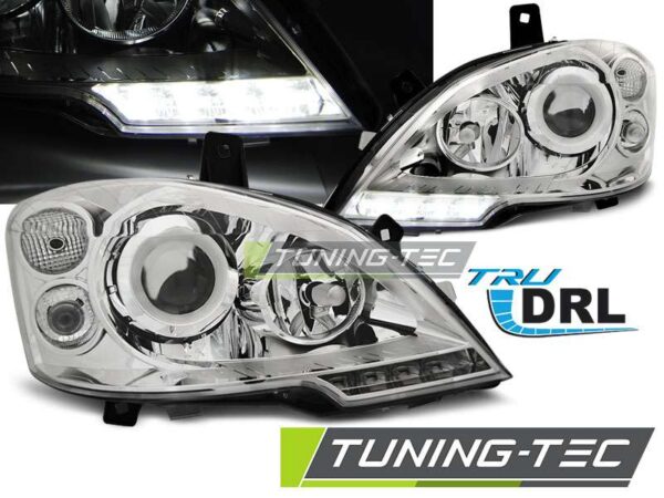 Φανάρια TRUE DRL χρωμίου για MERCEDES VITO W639 10.10-5.14 Mercedes