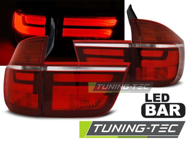 Πίσω φανάρια  led Κόκκινο Λευκό για BMW X5 E70 03.07-05.10 BMW X5 (E70) [2006-2014]