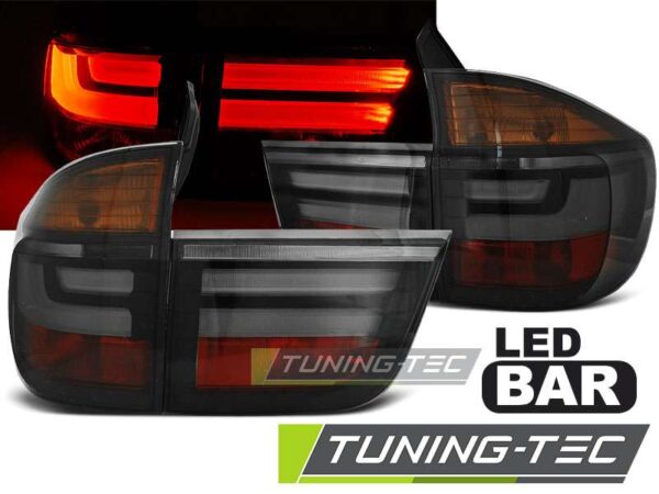 Πίσω φανάρια  led SMOKE για BMW X5 E70 03.07-05.10 BMW X5 (E70) [2006-2014]