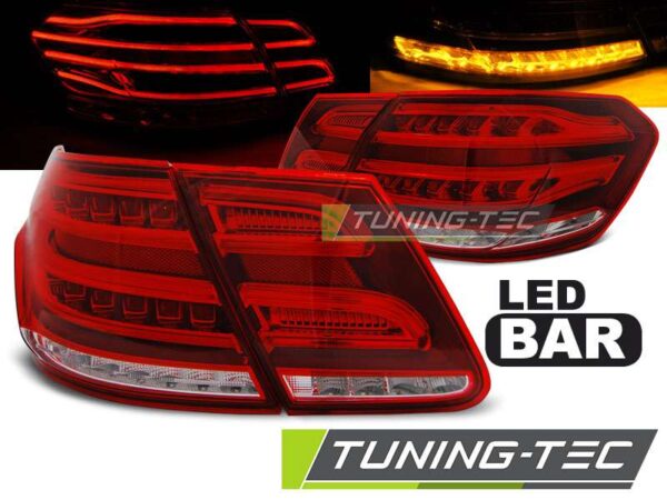 Πίσω φανάρια  led Κόκκινο Λευκό για MERCEDES W212  E-KLASA 09-13 με bulb P21 Mercedes E Class (W212) [2010-2016]
