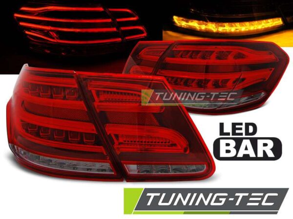 Πίσω φανάρια  led Κόκκινο SMOKE για MERCEDES W212 E-KLASA 09-13  με bulb P21 Mercedes E Class (W212) [2010-2016]