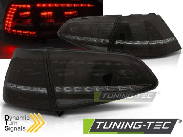Πίσω φανάρια  led SPORT SMOKE SEQ για VW GOLF 7 13-17 Volkswagen Golf Mk7 [2013-2018]