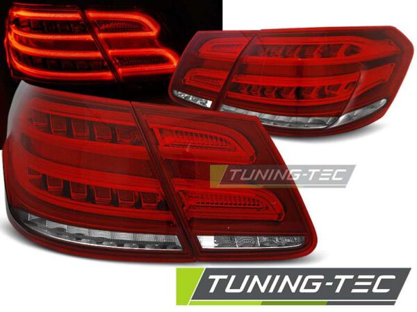 Πίσω φανάρια  led Κόκκινο Λευκό για MERCEDES W212 E-KLASA 09-13 Mercedes E Class (W212) [2010-2016]