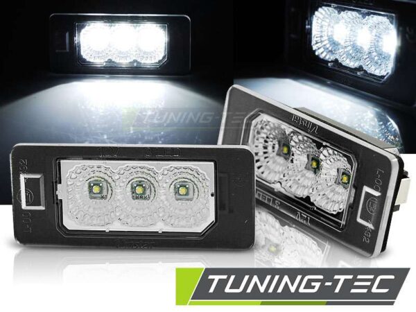 Led πινακίδας CLEAR για BMW E90 / F30 / F32 / E39 / E60 / F10 / X3 / X5 / X6 BMW 3 (E90/E91/E92/E93) [2005-2013]