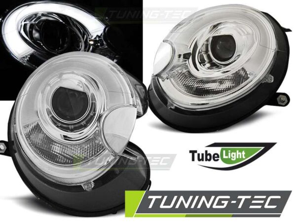 Φανάρια TUBE LIGHT χρωμίου για BMW MINI (COOPER) 06-14 Mini Cooper (R56/R57) [2006-2013]