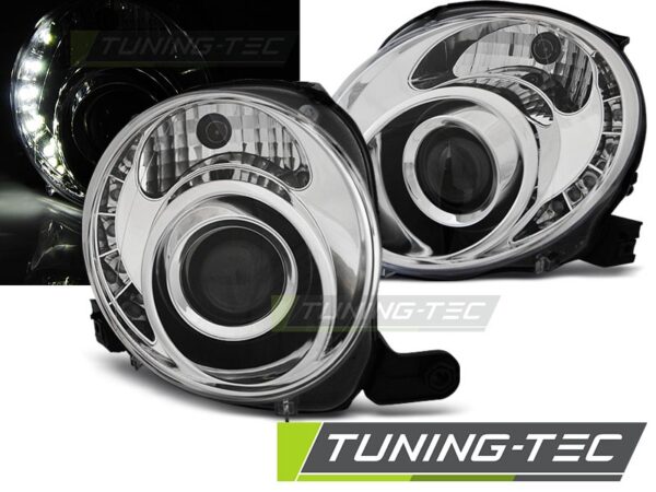 FIAT 500 07-15  χρωμίου LED Fiat 500 [2007-2014]