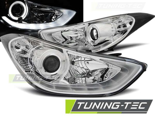 HYUNDAI ELANTRA 11.10-15 χρωμίου DAYLIGHT LED Hyundai Elantra [2010-2015]