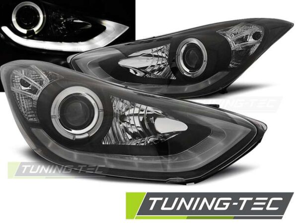 HYUNDAI ELANTRA 11.10-15 Μαύρο DAYLIGHT LED Hyundai Elantra [2010-2015]