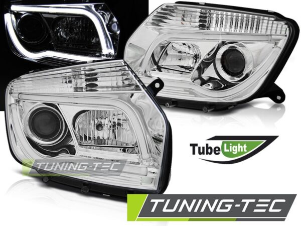 DACIA DUSTER 04.10-14 χρωμίου TUBE LIGHT Dacia Duster [2004-2010]
