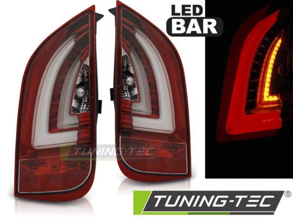 Πίσω φανάρια  led Κόκκινο Λευκό για VW UP! 3.11- / SKODA CITIGO 12.11- Volkswagen Up [2011-]