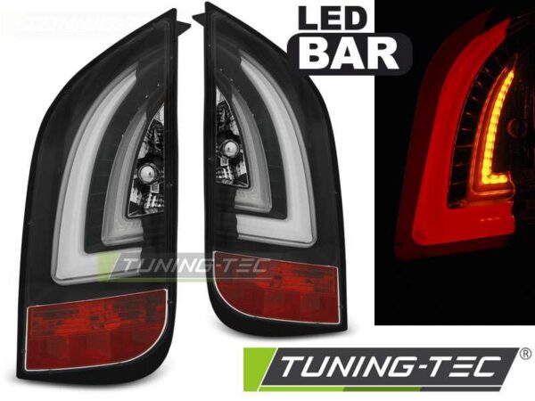 Πίσω φανάρια  led Μαύρο για VW UP! 3.11- / SKODA CITIGO 12.11- Volkswagen Up [2011-]