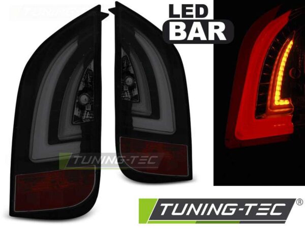 Πίσω φανάρια  led SMOKE Μαύρο για VW UP! 3.11- / SKODA CITIGO 12.11- Volkswagen Up [2011-]