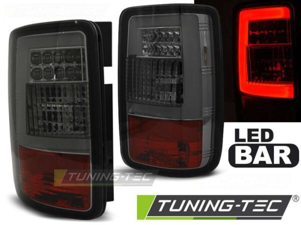 Πίσω φανάρια  led SMOKE για VW CADDY 03-03.14 Volkswagen Caddy Mk3 [2003-2015]