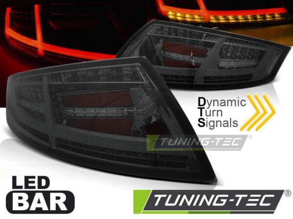 Πίσω φανάρια  led SMOKE για AUDI TT 04.06-02.14 Audi TT (8J) [06-14]