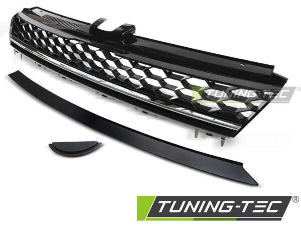 Μάσκα SPORT Μαύρο χρωμίου για VW GOLF 7 13-17 Volkswagen Golf Mk7 [2013-2018]