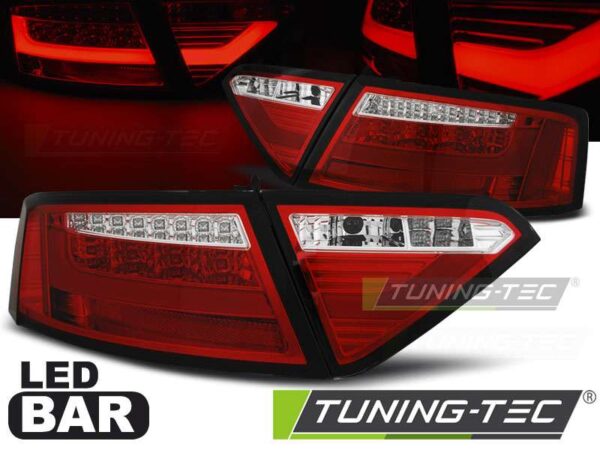 Πίσω φανάρια  led Κόκκινο Λευκό για AUDI A5 07-06.11 Audi A5 (8T) [2007-2016]