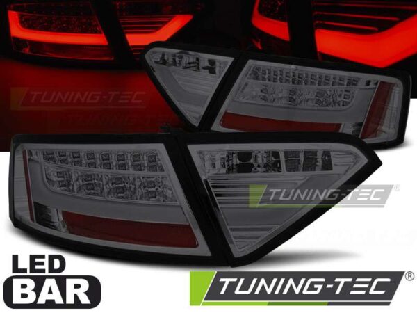 Πίσω φανάρια  led SMOKE για AUDI A5 07-06.11 Audi A5 (8T) [2007-2016]