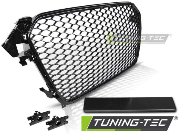 Μάσκα SPORT Γυαλιστερό Μαύρο για AUDI A4 (B8) 11.11-15 Audi A4 (B8) [2008-2015]