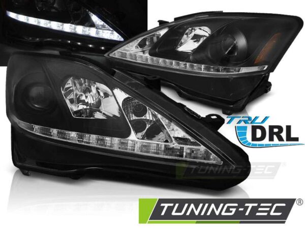 LEXUS IS 06-13 DRL Μαύρο Lexus IS Mk2 [2005-2013]