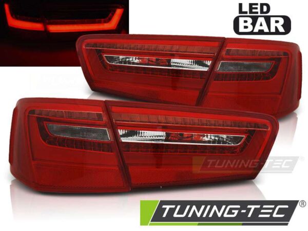 Πίσω φανάρια  led Κόκκινο Λευκό για AUDI A6 C7 11-10.14 Audi A6 (C7) [2011-2018]