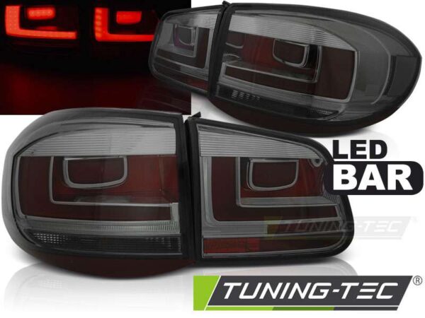 Πίσω φανάρια  led SMOKE για VW TIGUAN 07-07.11 Volkswagen Tiguan Mk1 [2007-2015]