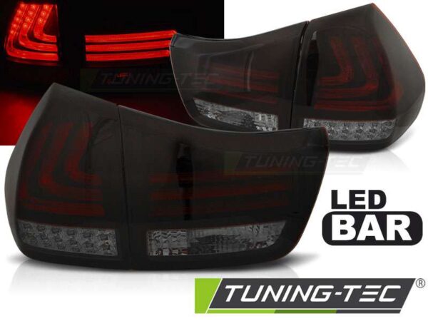 LEXUS RX 330 / 350 03-08 LED BAR Κόκκινο SMOKE Μαύρο Lexus RX Mk2 [2003-2008]