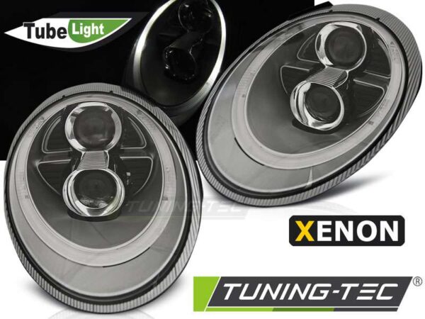 XENON Φανάρια TUBE LIGHT SILVER για PORSCHE 911 (997) 04-09 Porsche 911 (997) [2005-2012]