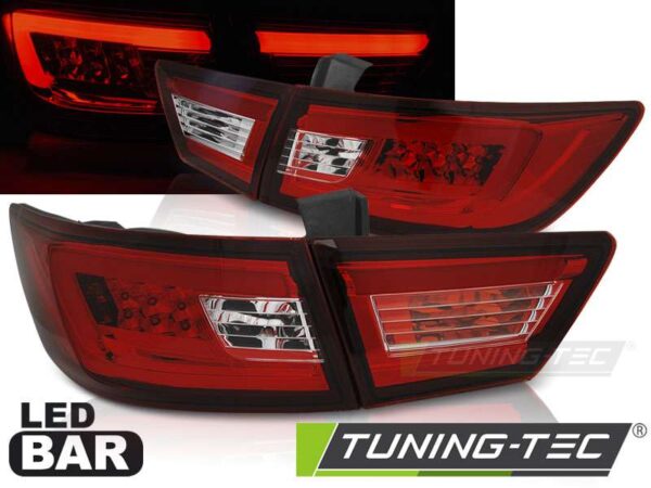 RENAULT CLIO IV 13-16 HATCHBACK LED BAR Κόκκινο Λευκό Renault Clio Mk4 [2012-]