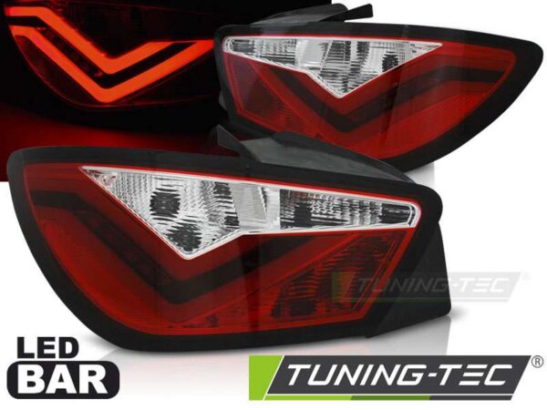 Πίσω φανάρια  led Κόκκινο Λευκό για SEAT IBIZA 6J 3D 06.08-12 Seat Ibiza (6J) [2008-2017]